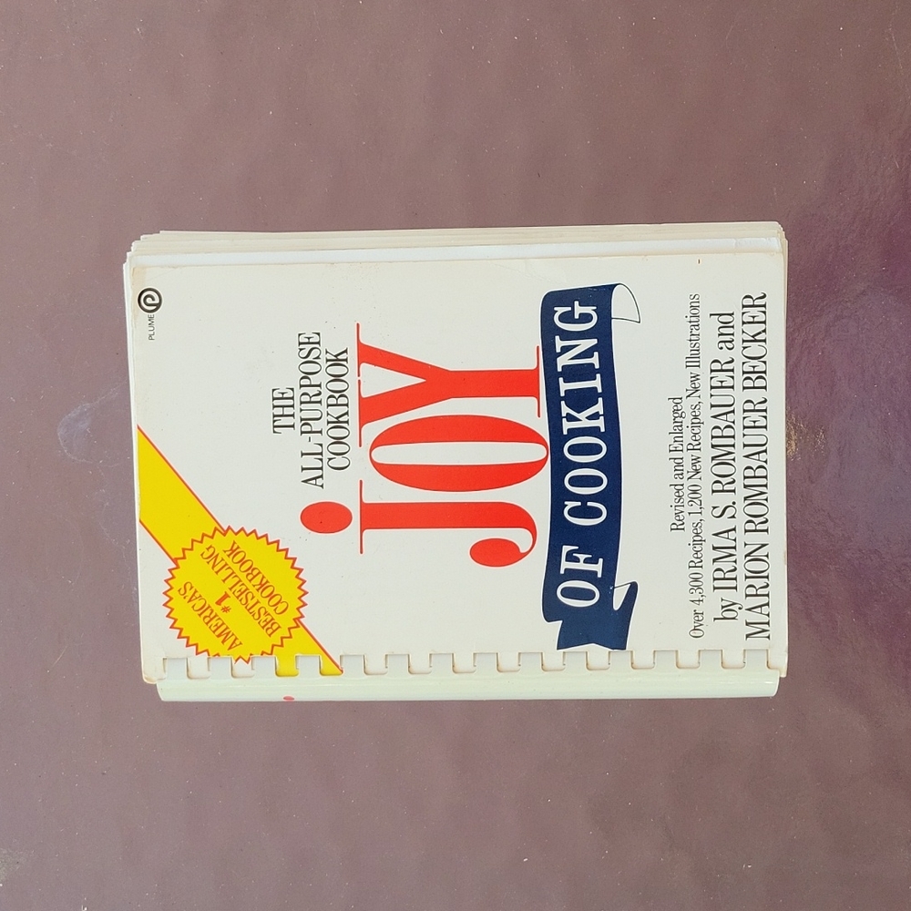 Vintage "Joy of Cooking" cookbook